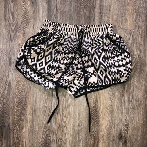 Tribal print shorts